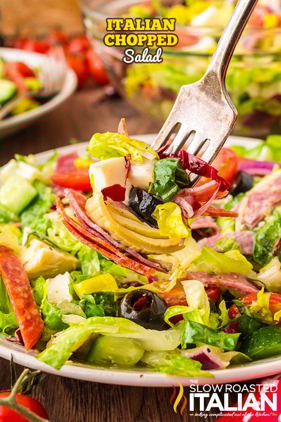 Effortless Entertaining: Your Go-To Make-Ahead Italian Chopped Salad